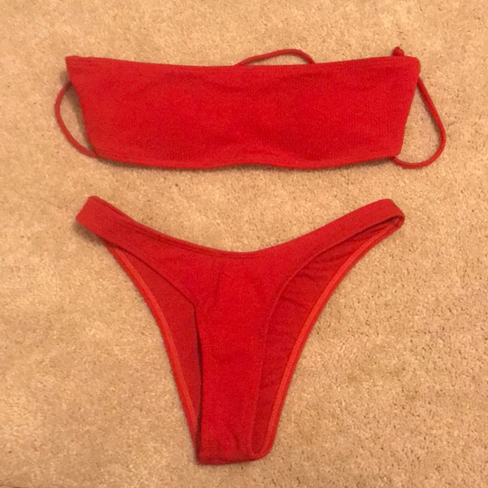 Red bikini